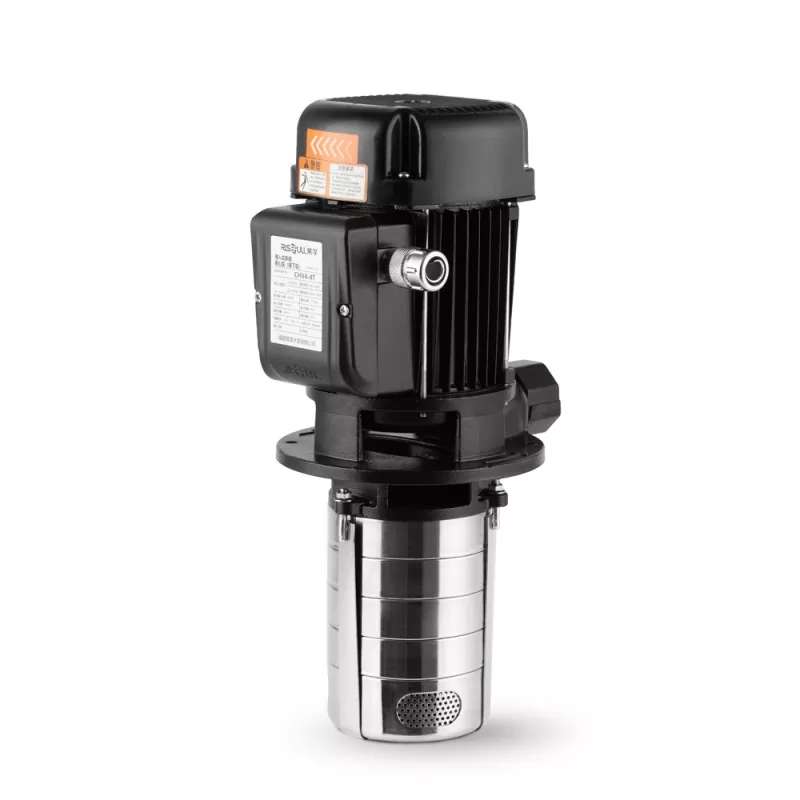 پمپ برقی پرفشار Risfull مصرف تجاری جریان نامی 4M³/h فولاد ضد زنگ غوطه ور چند مرحله ای عمودی